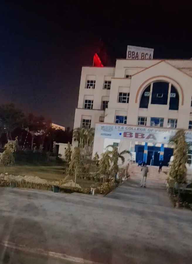 ITS CPS campus at night