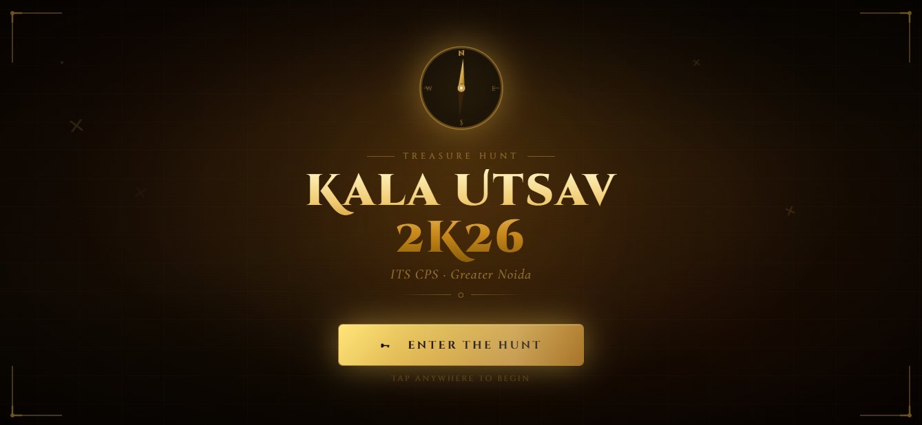 Kala Utsav 2K26 treasure hunt banner