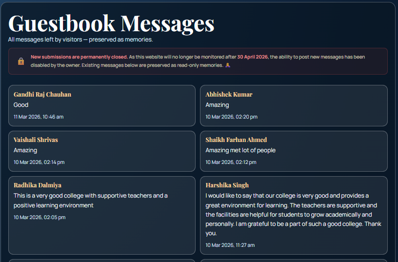 Messages Present